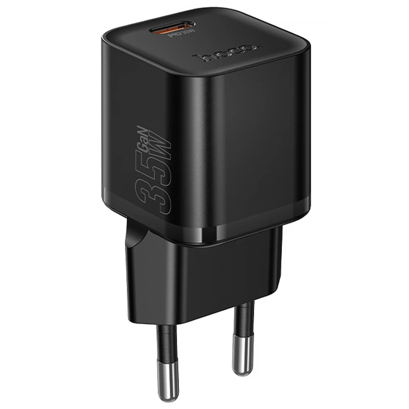 СЗУ Hoco N66 Ingenious PD35W (1USB-C) – Black. Фото 3 из 5