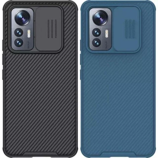 Карбована накладка Nillkin зі шторкою для камери на Xiaomi 12 Lite фото 1 Карбована накладка Nillkin зі шторкою для камери на Xiaomi 12 Lite фото 1 з 1