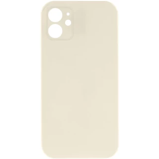 Чехол Silicone Case Square L с защитой камеры для Apple iPhone 11 (6.1") — Бежевый / Antigue White