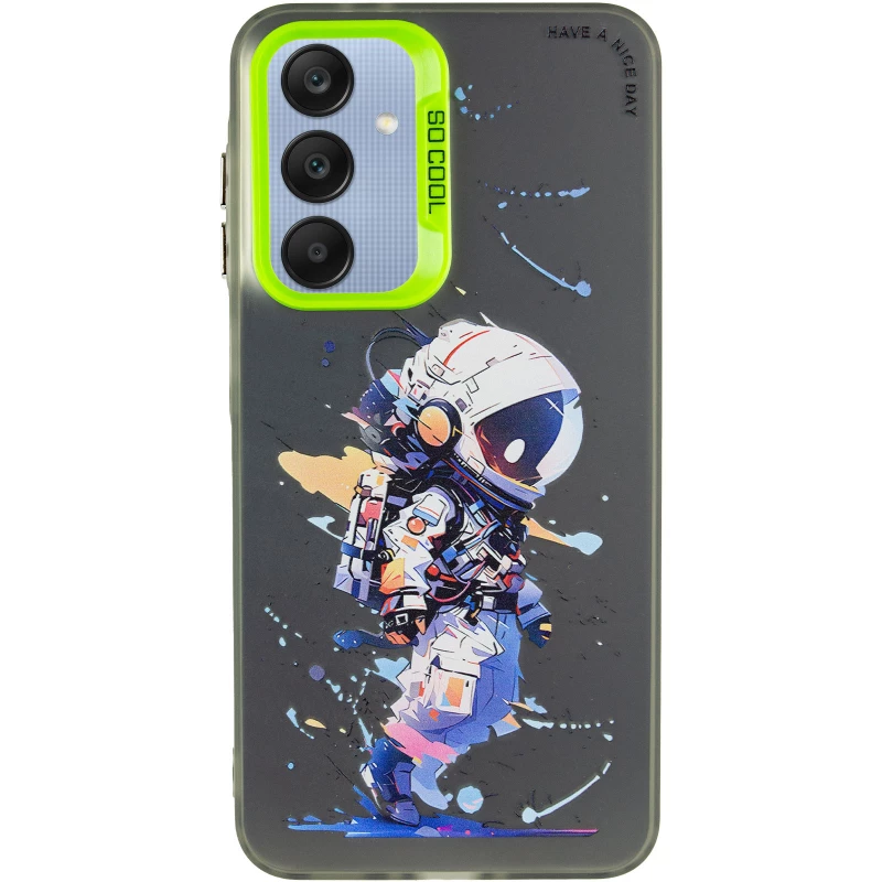 Чехол TPU+PC Street Art для Samsung Galaxy A25 5G – Astronaut. Фото 3 из 7