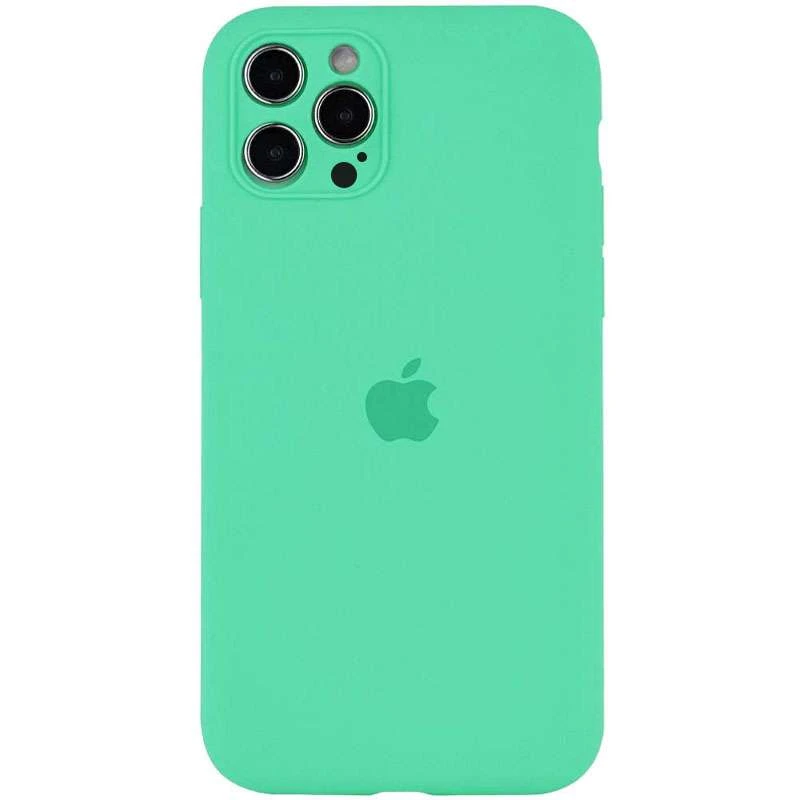 

Чохол Silicone Case з захистом камери на Apple iPhone 13 Pro (6.1") (Зелений / Spearmint)