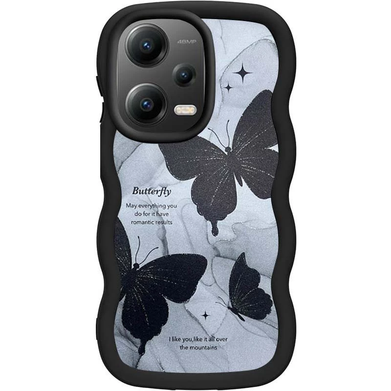 Чохол Cloudy in sky для Xiaomi Redmi Note 12 5G – Butterflies. Фото 1 Чохол Cloudy in sky для Xiaomi Redmi Note 12 5G – Butterflies. Фото 1 з 2