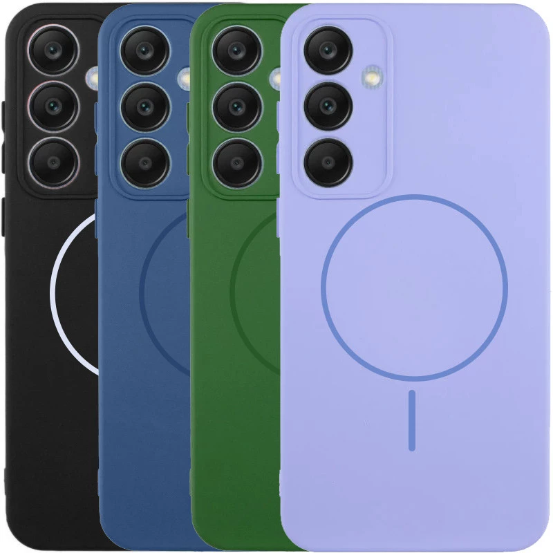 Силіконовий чохол Lakshmi MagFit з захистом камери для Samsung Galaxy S24+ фото 1 з 2