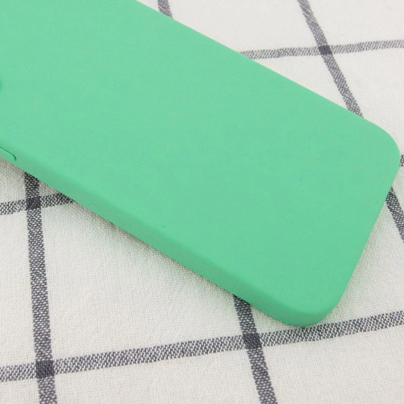 Чехол Silicone Case Square L с защитой камеры для Apple iPhone 6/6s (4.7") – Зеленый / Spearmint. Фото 2 из 3