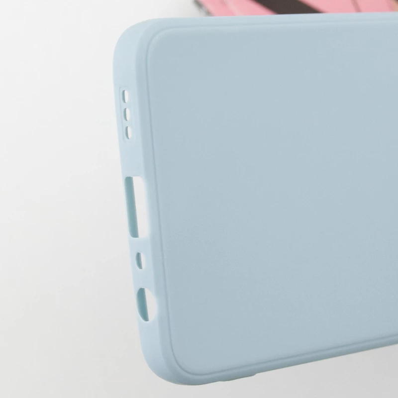 Цветной силиконовый чехол с защитой камеры для Oppo Reno 8T 4G – Серый / Smoky Gray. Фото 8 из 8