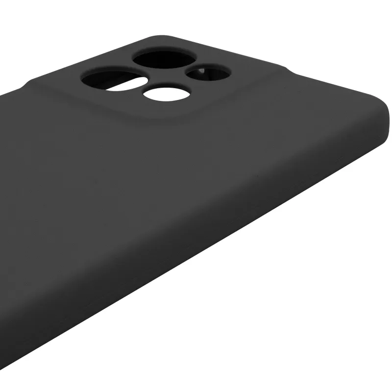 Чехол Silicone Cover Ummi Lakshmi Full Camera (AA) для Motorola Edge 50 Neo – Черный / Black. Фото 6 из 7