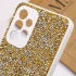 Чохол зі стразами та закритою камерою на Samsung Galaxy A33 5G – Gold. Фото 5 з 5