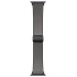 Ремінець Hoco WA34 Basic magnetic buckle silicone leather strap для Apple watch 44/45/46/49mm – Dark Gray. Фото 1 з 3