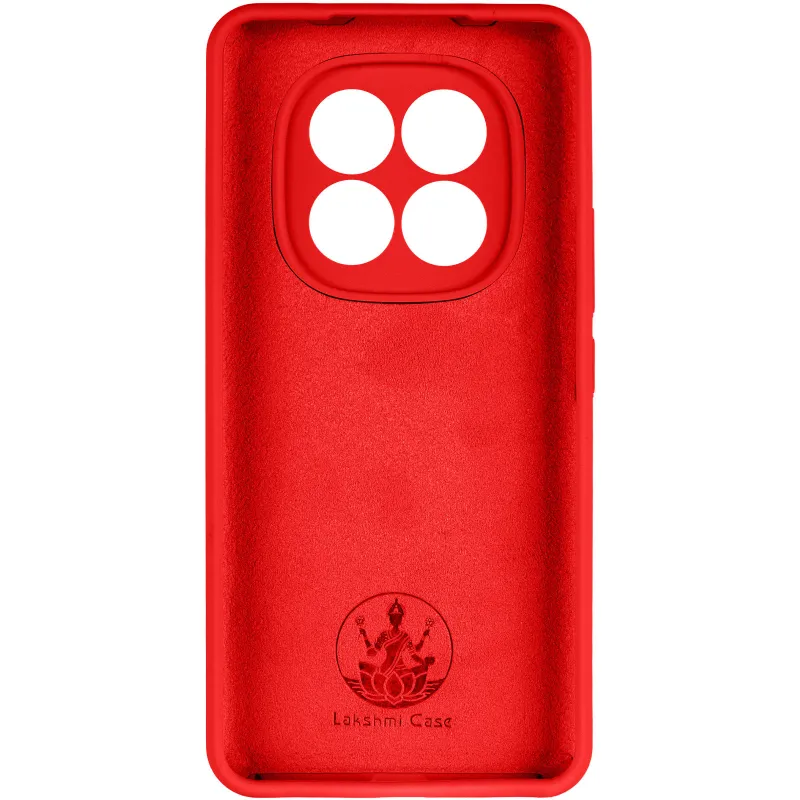 Чехол Silicone Case Lakshmi Premium з закритою камерою на Xiaomi Redmi Note 15 Pro 4G – Красный / Red. Фото 4 из 6