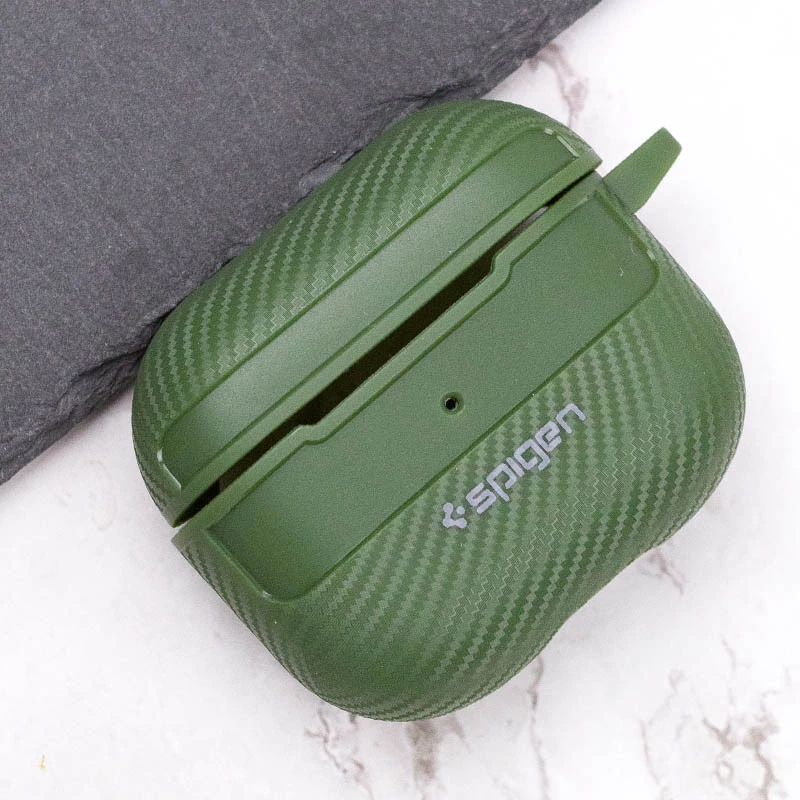 Футляр SGP Shockproof для навушників Airpods Pro – Pine green. Фото 3 з 5