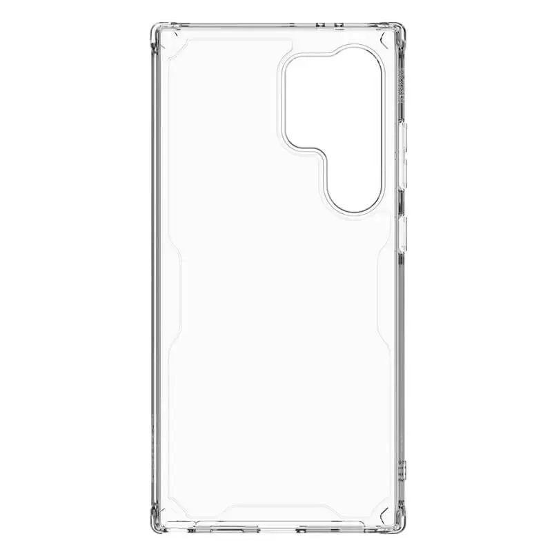 Силіконовий чохол Nillkin з посиленим захистом кутів на Samsung Galaxy S26 Ultra – Безбарвний (прозорий). Фото 4 з 4