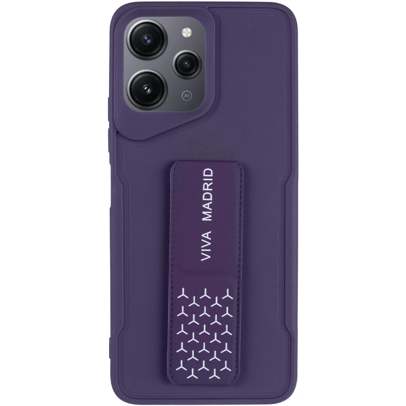 Чехол Вива с ремешком для Xiaomi Redmi 12 – Purple. Фото 14 из 15