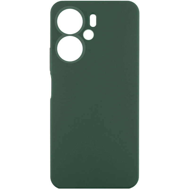 Чохол Silicone Case Lakshmi Premium із закритою камерою для Xiaomi Redmi 13C – Зелений / Cyprus Green. Фото 1 з 1