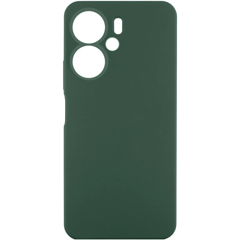 Чохол Silicone Case Lakshmi Premium з закритою камерою на Xiaomi Redmi 13C – Зелений / Cyprus Green. Фото 1 з 1