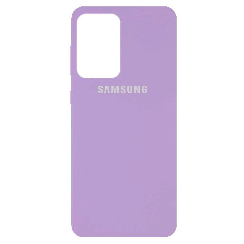 

Чохол Silicone Case з закритим низом на Samsung Galaxy A13 4G (Бузковий / Lilac)