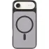 TPU+PC чохол Metal Buttons with Magnetic Fit для Apple iPhone 17 Air (6.5") – Чорний / Black. Фото 3 з 6