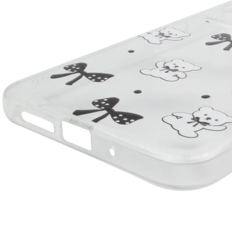 Чехол TPU Clear Joy для Xiaomi Redmi 15 4G (Global) / 5G – Teddy Bows. Фото 6 из 6