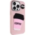 Чохол Labubu Toys для Apple iPhone 15 Pro (6.1") – Coffee / Pink. Фото 2 з 6