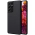Пластикова накладка Nillkin Frost на Samsung Galaxy S21 Ultra – Чорний. Фото 1 з 8
