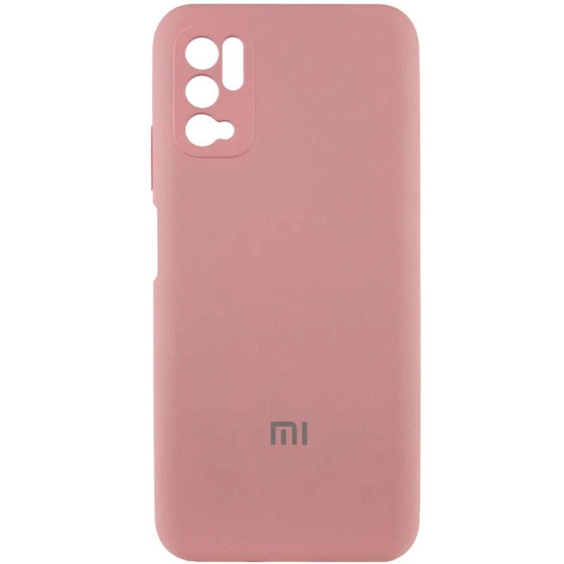 

Чохол Silicone Case з закритим низом та захистом камери на Xiaomi Poco M3 Pro 4G / 5G (Рожевий / Pink)