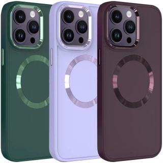 TPU чехол Bonbon с металлическими кнопками та MagSafe на Apple iPhone 12 (6.1") фото 1 из 1