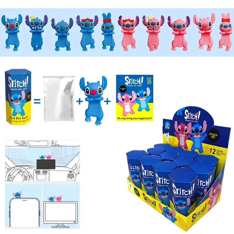 Іграшка на липучке Stitch 8см – Сюрприз. Фото 3 з 3