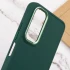 TPU чохол Bonbon з металевими кнопками на Samsung Galaxy A14 4G/5G – Зелений / Army green. Фото 5 з 5