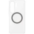 Чохол PC Clear Magnet Case (AAA) with MagSafe для Samsung Galaxy S25 Ultra – Clear / Grey. Фото 3 з 4