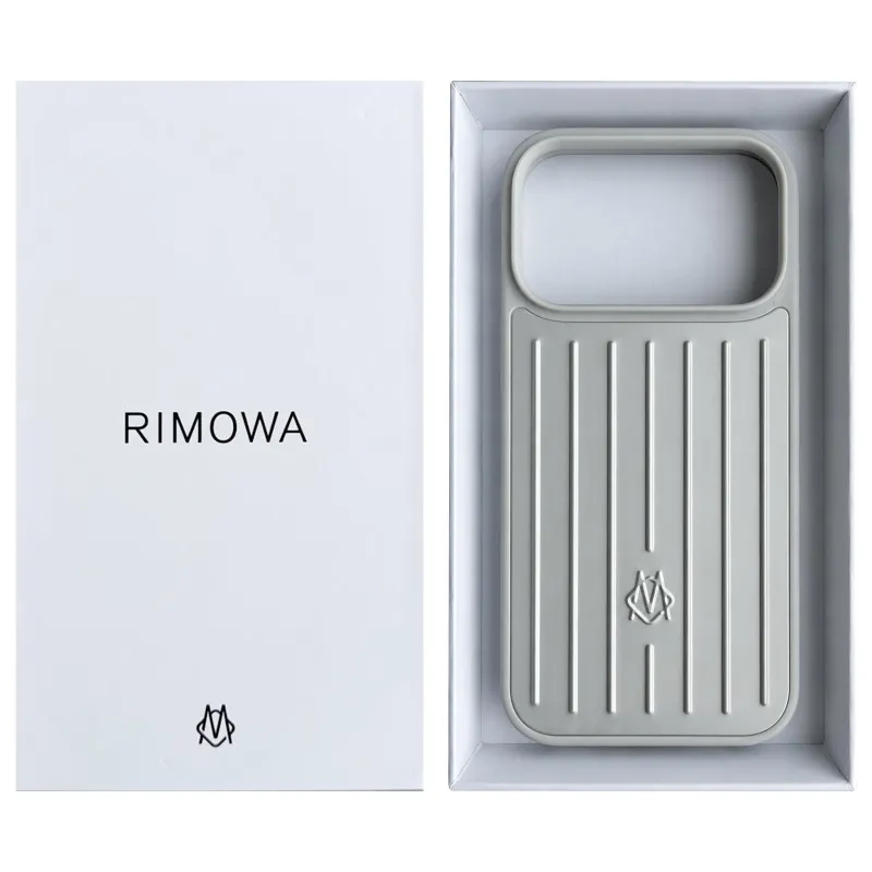 Чехол TPU+Metal Rimowa Style (AAA) для Apple iPhone 17 Pro (6.3") – silver. Фото 3 из 3