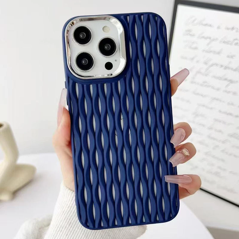 Чехол TPU Ribbio для Apple iPhone 16 – Blue. Фото 2 из 2