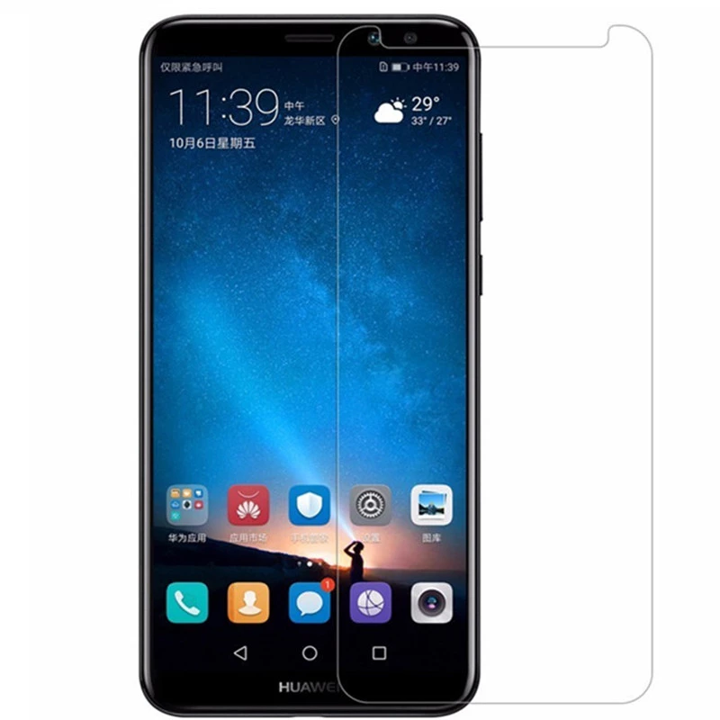 

Захисне скло 0.33mm на Huawei Mate 10 Lite (Прозорий)