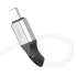 Дата кабель Hoco X86 Spear Type-C to Lightning 20W (1m) – White. Фото 3 з 4