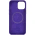 Чехол Silicone case (AAA) with Magsafe and Animation для Apple iPhone 12 Pro Max (6.7") – Фиолетовый / Amethyst. Фото 3 из 7