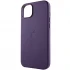 Шкіряний чохол Silicone Case Premium з MagSafe на Apple iPhone 14 (6.1") – Deep Violet. Фото 4 з 7