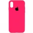 Чохол Silicone Case з закритим низом на Apple iPhone XR (6.1") – Рожевий / Barbie pink. Фото 1 з 1