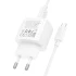 МЗП Hoco CS51A Surplus (2USB-A) + MicroUSB – White. Фото 7 з 8