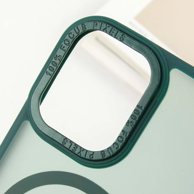 TPU+PC чохол Stand case для Apple iPhone 16 – Green. Фото 6 з 7