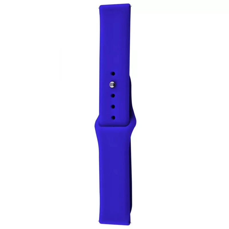 

Силиконовый ремешок Sport для Xiaomi Amazfit/Samsung 20 mm (Синий / Blue), Синій / blue