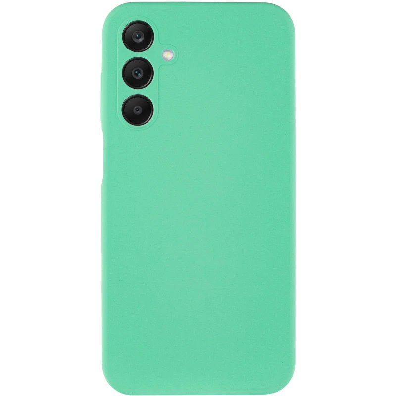 Чохол Silicone Cover Ummi Lakshmi Full Camera (AA) для Samsung Galaxy A25 5G – Ментоловий / Mint. Фото 2 з 3