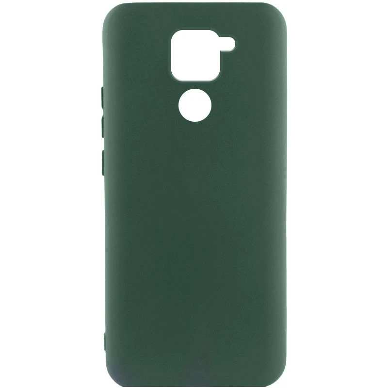 Чохол Silicone Cover Ummi Lakshmi (AA) для Xiaomi Redmi Note 9 / Redmi 10X – Зелений / Dark green. Фото 1 Чохол Silicone Cover Ummi Lakshmi (AA) для Xiaomi Redmi Note 9 / Redmi 10X – Зелений / Dark green. Фото 1 з 1