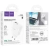 МЗП Hoco C113A Awesome PD65W (1USB/1Type-C) – White. Фото 4 з 4