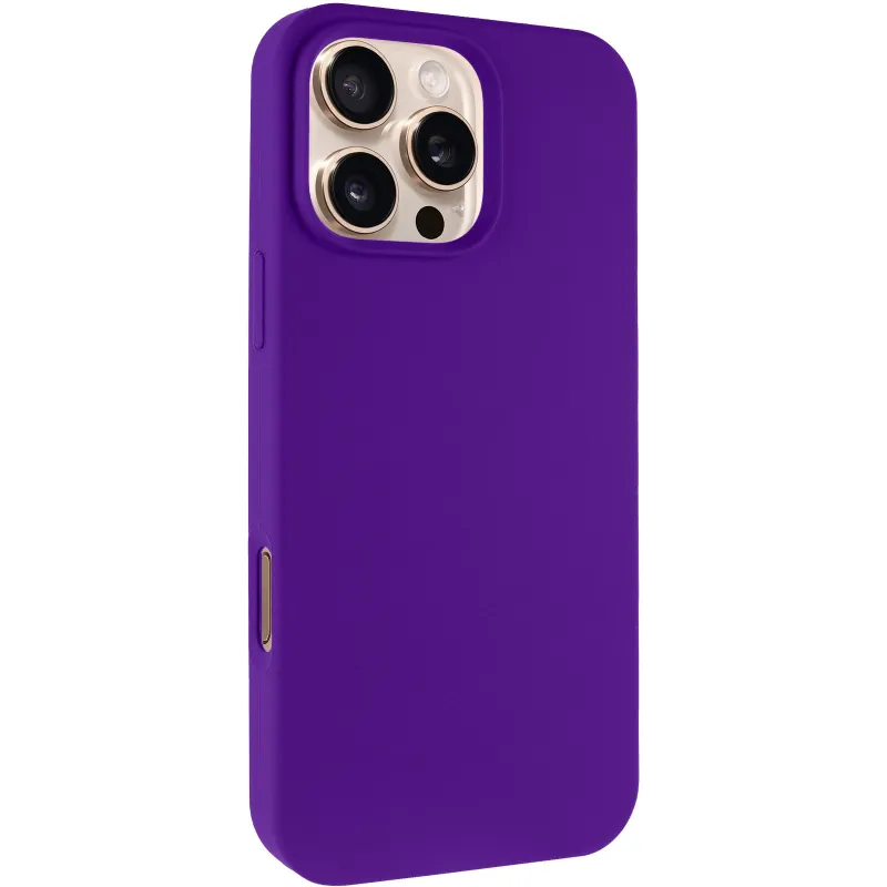 Чехол Silk Full Protective (AA) NO LOGO для Apple iPhone 16 Pro Max – Фиолетовый / Ultra Violet. Фото 1 из 9