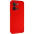 Цветной силиконовый чехол GETMAN с закрытой камерой на Xiaomi Redmi 17 – Красный / Dark Red. Фото 1 из 1
