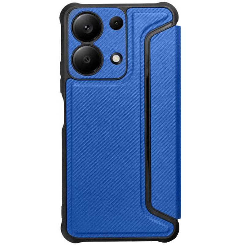 Чехол книга GETMAN с подставкой для Xiaomi Redmi Note 13 Pro 4G – Blue. Фото 2 из 5