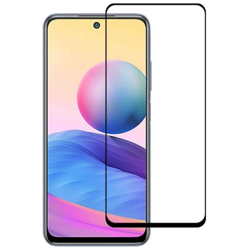 

Защитное стекло 2.5D CP+ для Xiaomi Redmi 10 (Черный), Чорний