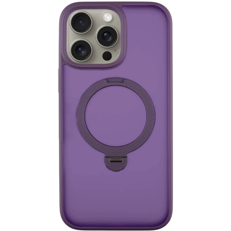 Чехол Ummi Colorful with MagSafe HQ Ring для Apple iPhone 15 Pro Max (6.7") – Purple. Фото 1 из 7