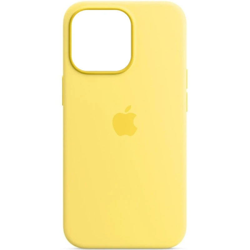 

Чехол Silicone case Premium с Magsafe для Apple iPhone 13 (6.1") (Желтый / Lemon Zest), Жовтий / lemon zest