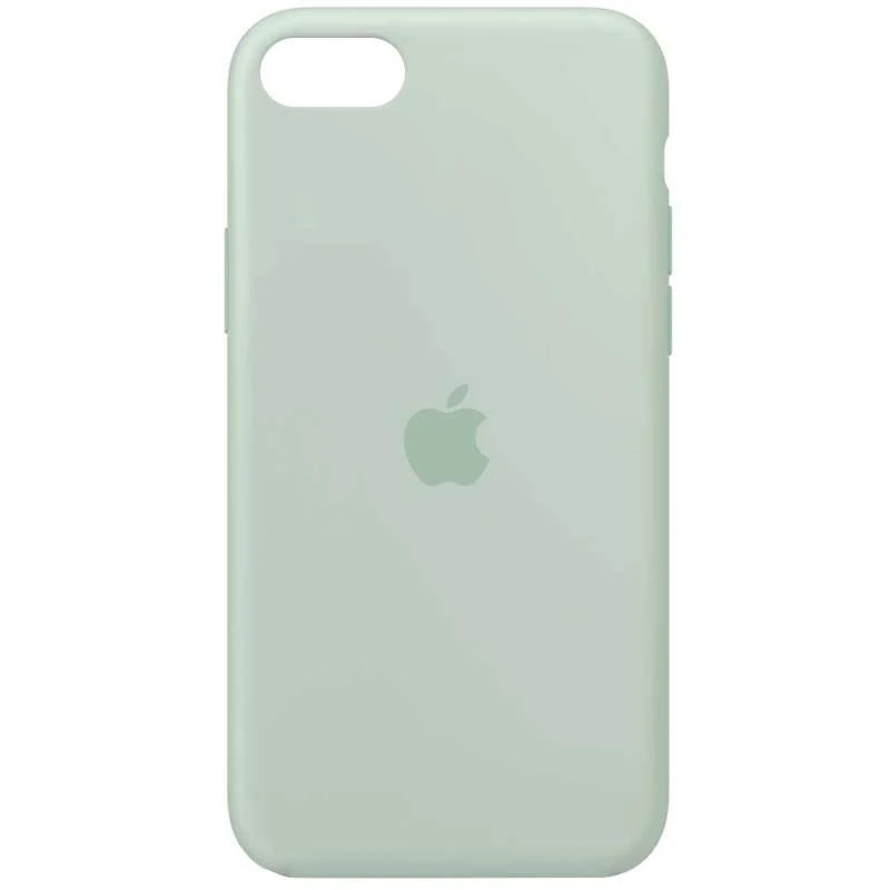 Чехол Silicone Case с закрытым низом для Apple iPhone SE (2020) – Бирюзовый / Beryl. Фото 1 из 1