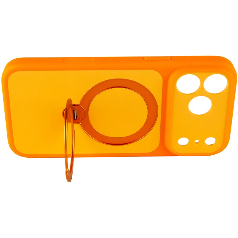 Чехол Ummi Full Camera with Magnetic Fit HQ Ring для Apple iPhone 17 Pro Max (6.9") – Orange. Фото 5 из 7