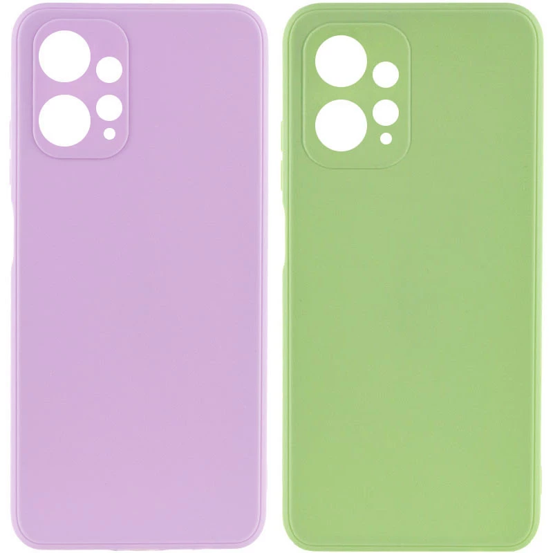 Кольоровий силіконовий чохол із захистом камери на Xiaomi Redmi Note 12 4G фото 1 з 1